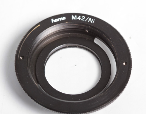 Adattatore obiettivo hama m42 - obiettivo,
